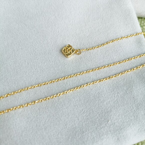 BRAND NEW Kendra Scott Soccer Short Necklace Gold Ivory Mother-of-Pearl - Picture 4 of 4